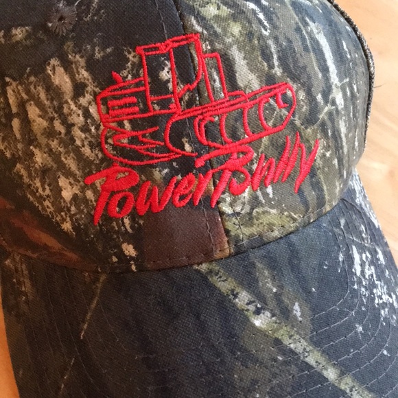 Mossy oak Camo Power Bully camouflage hat adjustable back strap 6 panel cap - Picture 2 of 9